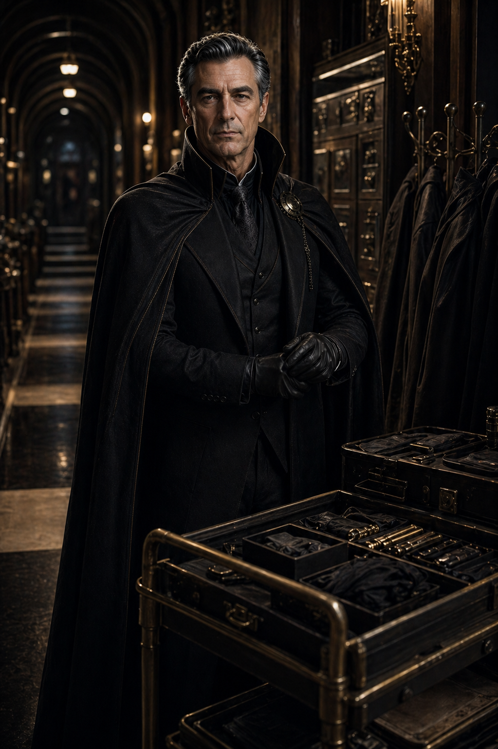 Alfred in a more relaxed working portrait