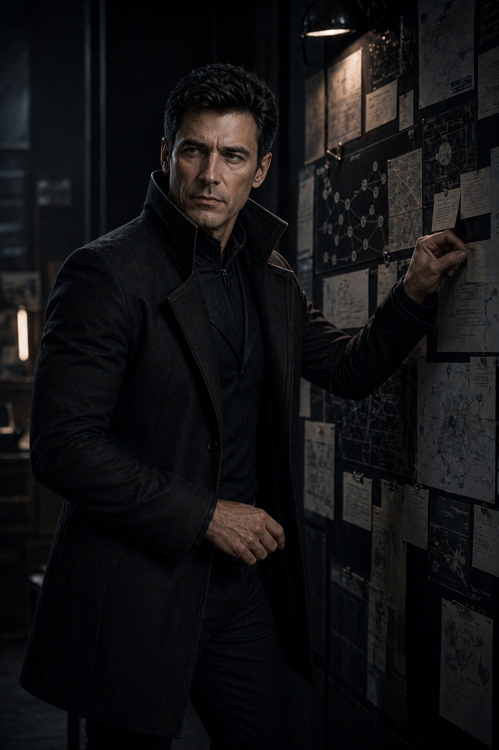 Lockman in a more relaxed research portrait