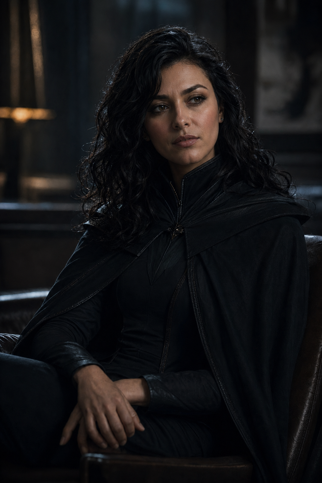 Shadowgirl relaxed portrait